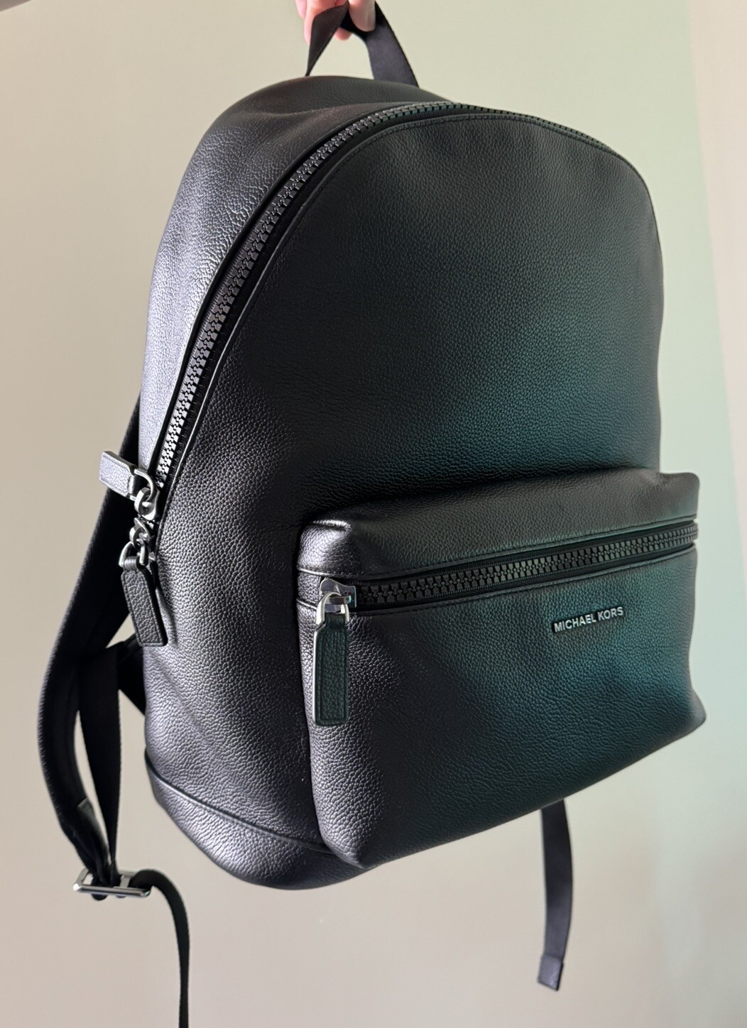 Michael Kors Backpack Black Pebbled - image 1