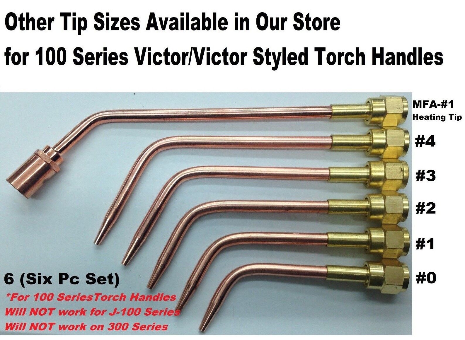 Victor Heating Tip Chart