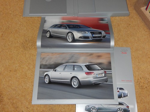 AUDI A6 AVANT global launch press kit + CD, October 2005, rare ENGLISH TEXT - Picture 6 of 12