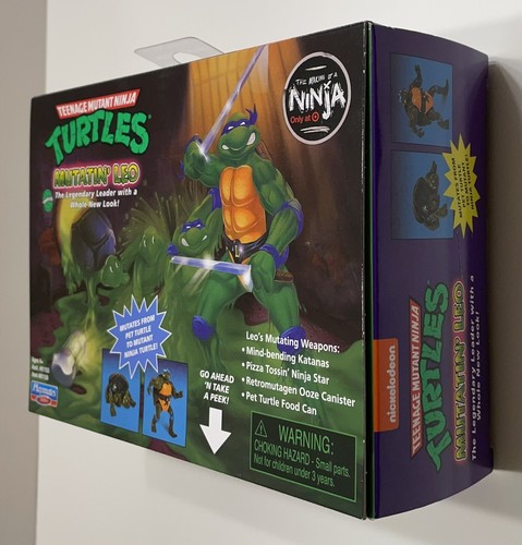TEENAGE MUTANT NINJA TURTLES MUTATIN' LEO Target Exclusive Playmates - Picture 4 of 8