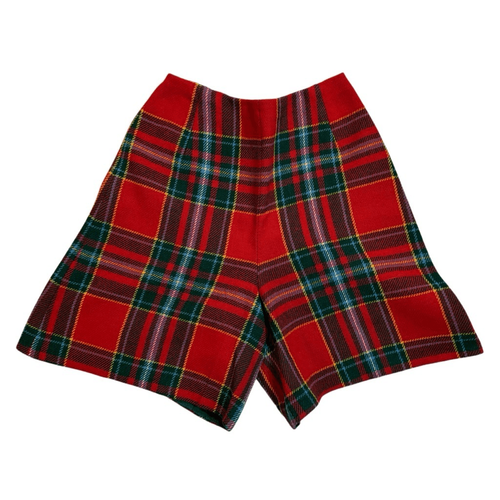 Vintage Schottenkaro Shorts Dark Academia Punk Shorts adrette Weihnachtsshorts - Bild 1 von 12