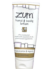 Zum Hand and Body Lotion -ultra moisturizer Frankincense & Myrrh - 6 fl oz/177ml
