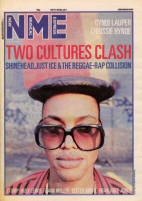 Shinehead Cyndi Lauper Chrissie Hynde Stump Huey Lewis Frank Miller Lester B mag