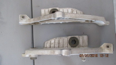 1983 Honda Nighthawk CB650SC OEM Rear Footpeg Mounts (Set 2)