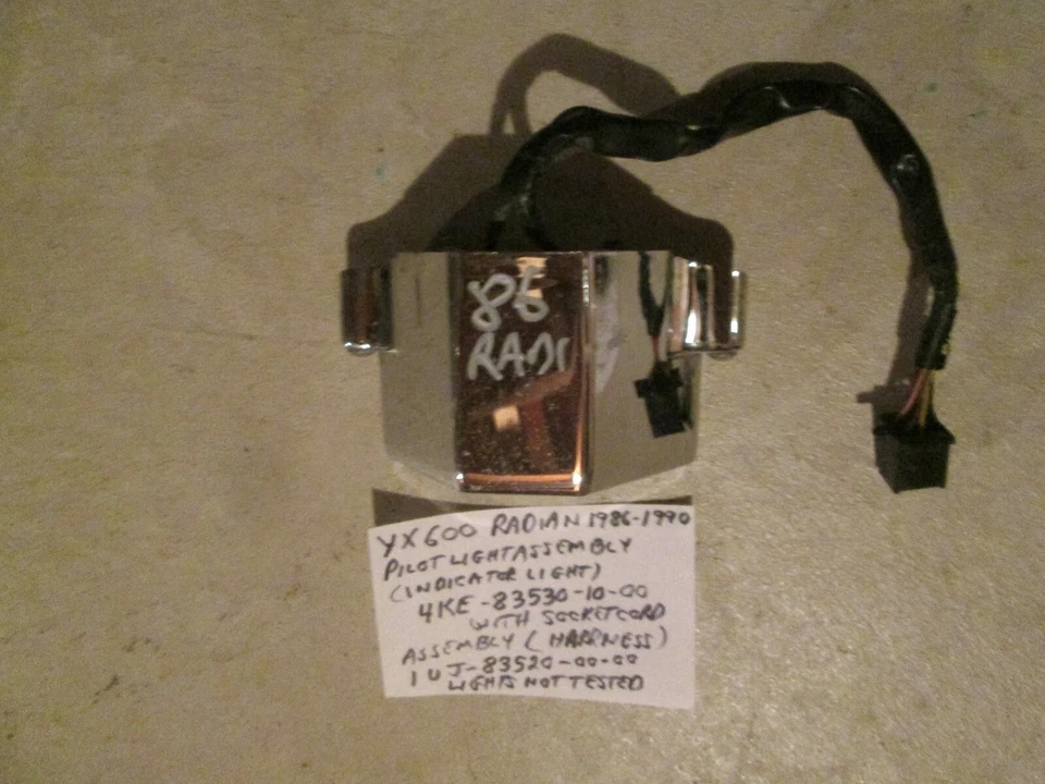 Conjunto de luz piloto YX600 RADIAN 4KE-83530-10-00 arnés de cables 1UJ-83520-00-00 Foto 2 de 4