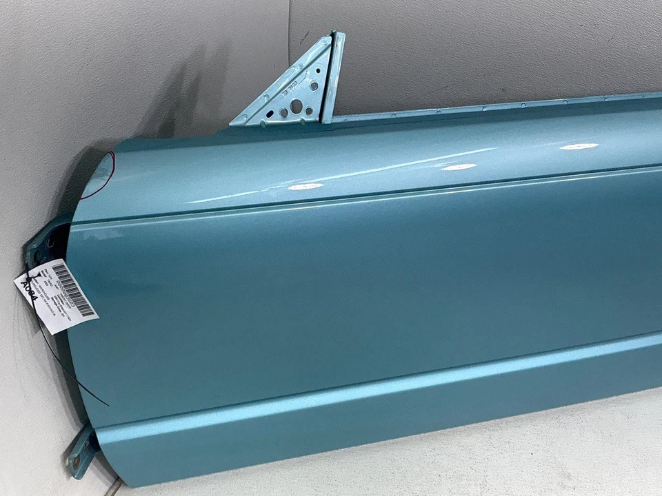 2002-2005 Ford Thunderbird Left Front Door Shell Panel Blue Oem - Image 3 of 4