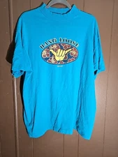Vintage 90s Hang Loose Hawaii T Shirt USA Skater Surfer Murina Tag L 
