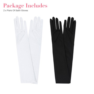 JEYPINMI Women's Victorian Long Tulle Gloves Detachable Chiffon Arm Sleeves Sun Sleeves Wedding Party Costume Beige One Size