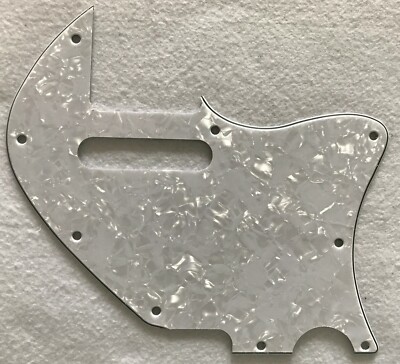 4 Ply White Pearl Guitar For US Tele Pickguard Merle Haggard F Hole Thinline