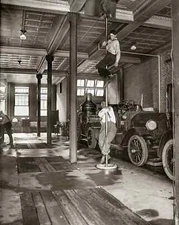 1922 WASHINGTON DC FIRE HOUSE PHOTO Fire Pole Picture Photo 5x7