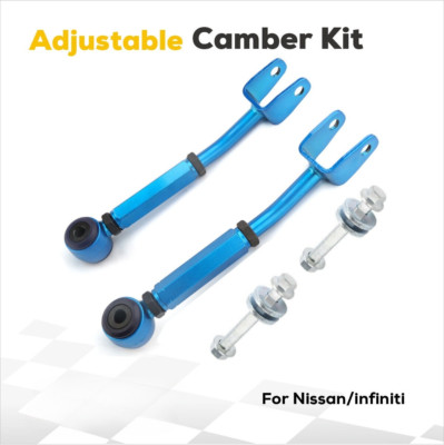 Rear Control Arm Camber Kit Adjustable Suspension Fits for Altima Infiniti G37