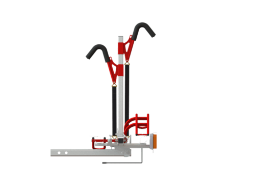 Gripsport 2-Bike Tow Bar Rack with Integrated Ramps & Light Assembly - Picture 4 of 5