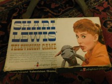 RARE Shari Lewis Television Game Colorforms Adventure 1962 Vtg Missing Pieces
