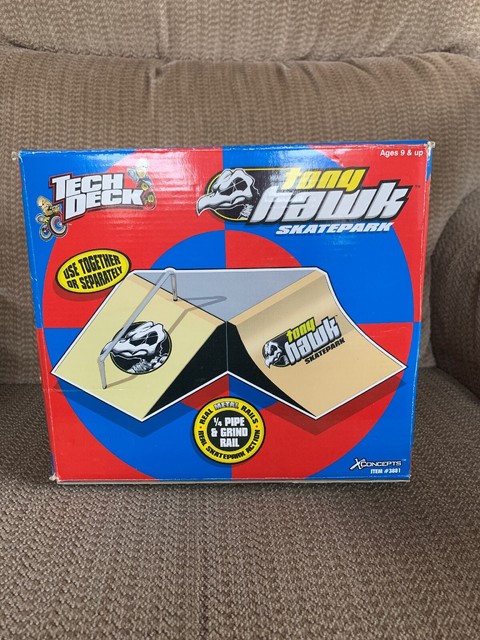 tech deck tony hawk skatepark