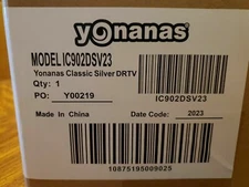 Yonanas Classic Healthy Dessert Fruit Soft Serve Maker 200 Watt Silver