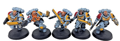 Warhammer 40k Space Marine Grey Hunters Space Wolves Painted Games Workshop 40 k