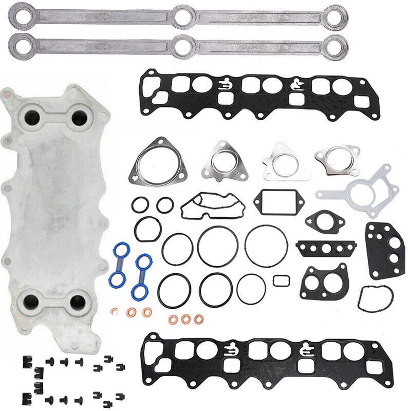 Dichtung Reparatur Satz inkl + Ölkühler Kit Für Mercedes 350 CDI Motorco OM642 - Bild 4 von 4