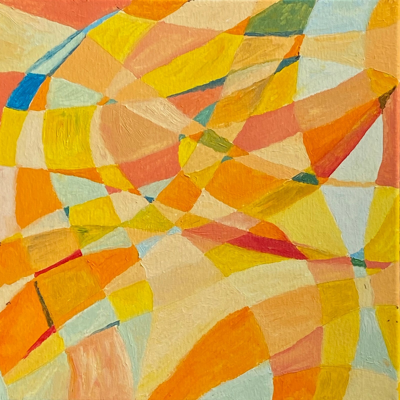 Abstract Oil Painting on canvas. Original. Abstraction Art