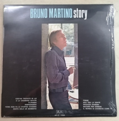 Bruno Martino    Bruno Martino Story 1972 Italy LP COMPILATION