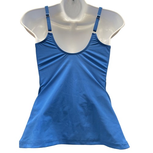 Your Profile Women's Bathing Suit Top Ocean Blue Size 10 NWT SKU 1133 - Picture 2 of 3
