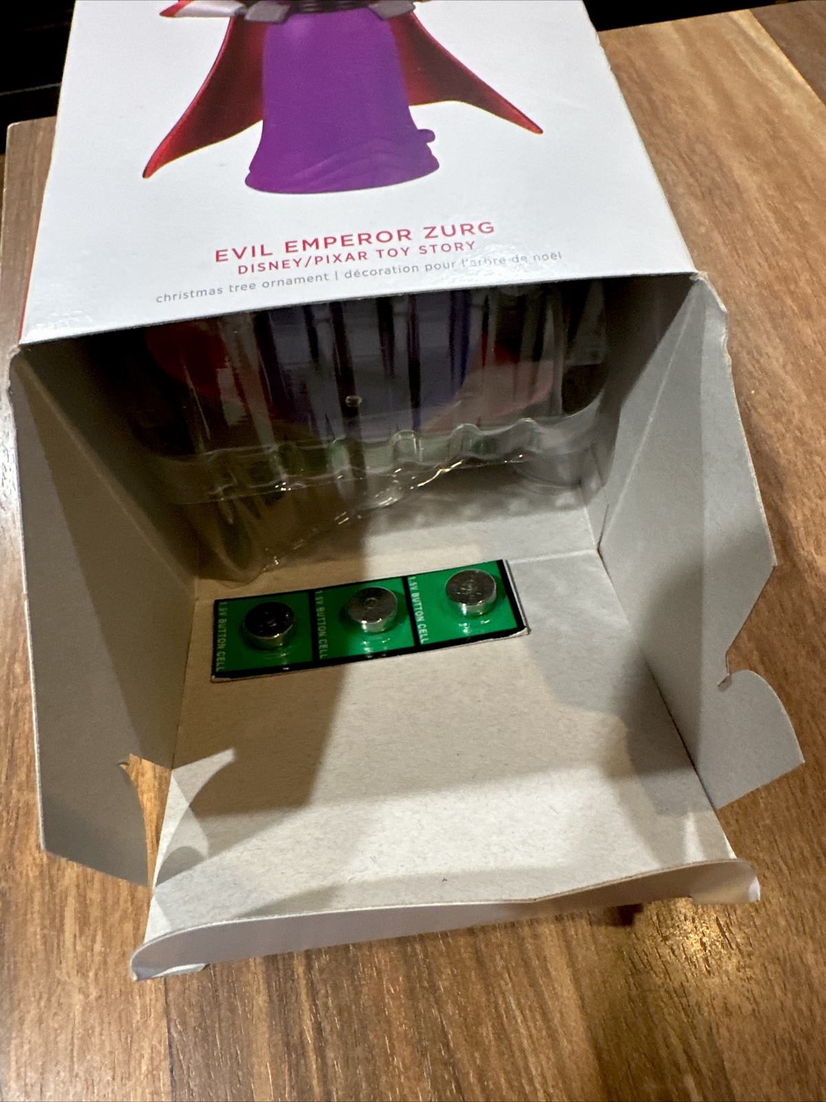Hallmark 2022 Zurg Ornament Disney Pixar Toy Story Evil Emperor Light