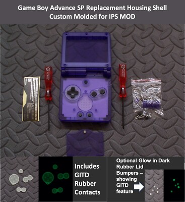 Colorful UV New Housing Shell For Gameboy Advance SP GBA SP Console Re