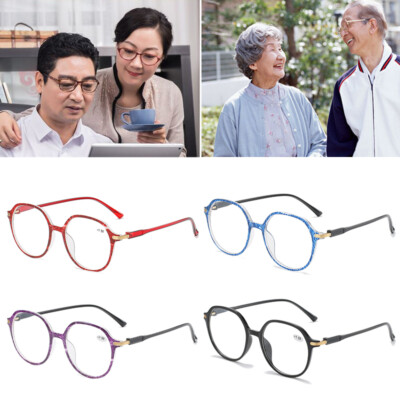 Runde Lesebrille Herren Damen Große Vintage Runde Leser +1 1 5 2 2 5 3 3 5 4 K