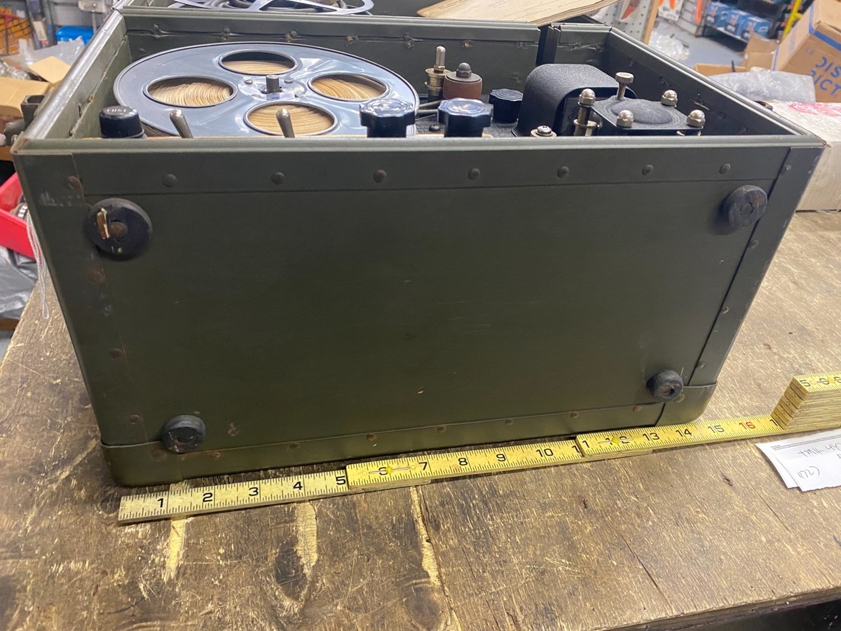 TM11-443 KEYER Tape Recorder code Machine WW2 Military Jeep Tank