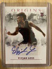 ELYJAH GOSS 2021-22 CHRONICLES DRAFT PICKS ORIGINS ROOKIE AUTO