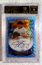 2013 Bowman Chrome Blue Wave Refractor Autographs Guide 61