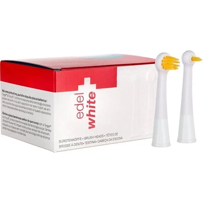 edel+white Bacterio Target & Focus Brush Ersatzbürsten für die Schallzahnbürste