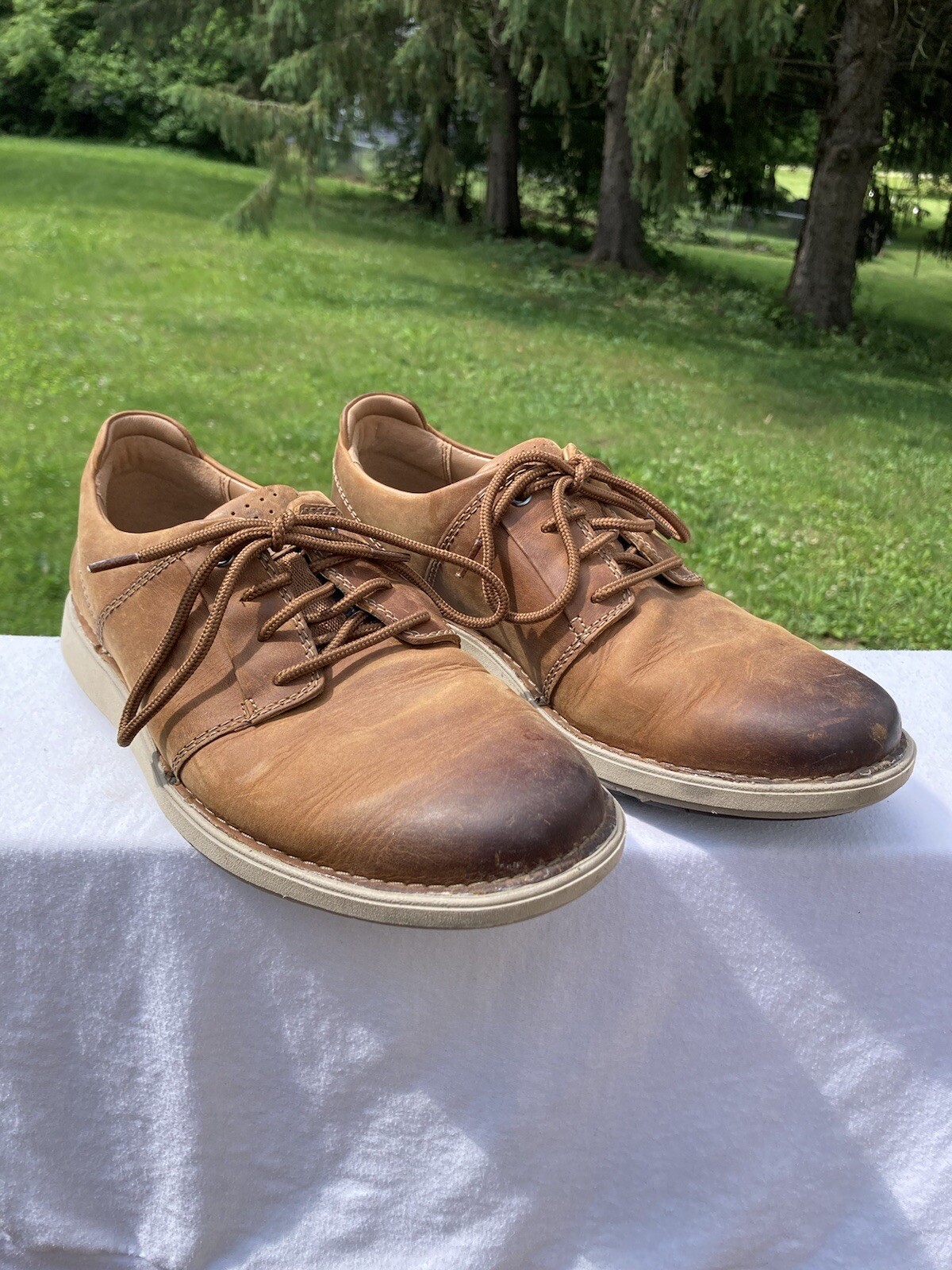 Clarks Men's Size 7.5 Regular Casual Comfort Shoes