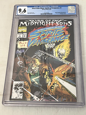 GHOST RIDER BLAZE SPIRITS OF VENGEANCE 1 CGC 9.6 WHITE PAGES MARVEL COMICS