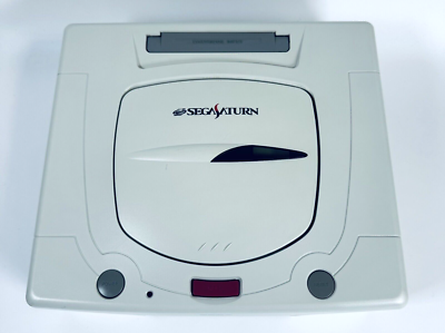 🎮 SEGA Saturn White Console HST-3220 Japan Retro Game System