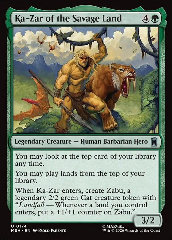 MSH Marvel Super Heroes MTG Superheroes Magic Card Select Multibuy Selection U C