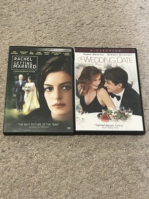 Rachel Getting Married & The Wedding Date DVD Movie Lot Romance Comedy