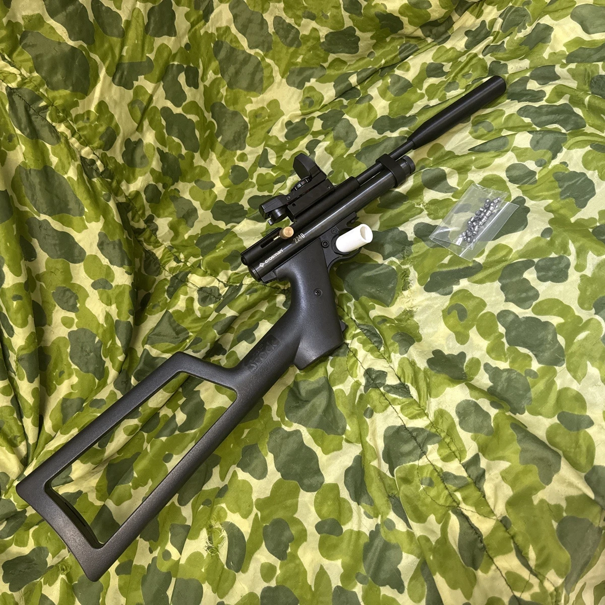 🌲🌲Custom Crosman 2240XL Carbine, C02, .22. Many Enhancing Extras