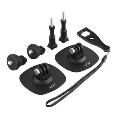 Flexible Adhesive Mount Kit, 3M Helmet Adhesive Sticky Mounts Compatible with...