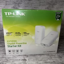 TP-LINK AV1200 TL-PA8010 Kit Gigabit Powerline Starter Kit New Sealed Box