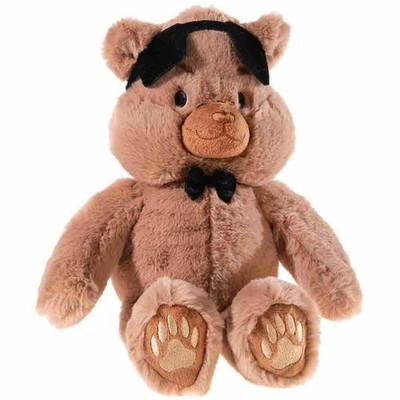 Heunec Agentenbär Mr. Cool, Teddybär, Kuscheltier, Plüschtier, Stofftier, 36 cm
