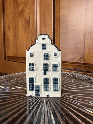 KLM Delft Blue -NO.  84 - BOLS Amsterdam Ceramic House - EMPTY