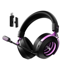 2.4G Wireless Dongle Gaming Headset,Planar Magnetic Drivers,Surrounding Spati...
