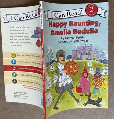 Happy Haunting, Amelia Bedelia I Can Read Level 2 Paperback Very Good