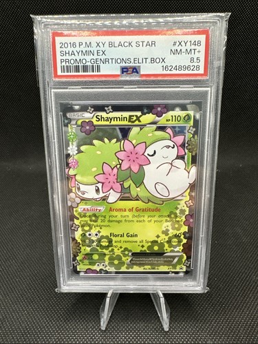 Shaymin-EX graded PSA 8.5 for sale on eBay