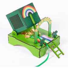 St. Patrick's Day Decorations Leprechaun Trap Kit -St Patrick's Day DIY Toys ...