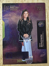 Sky Brown | 2021 Skybox Metal Universe Champions #72 Skateboarding