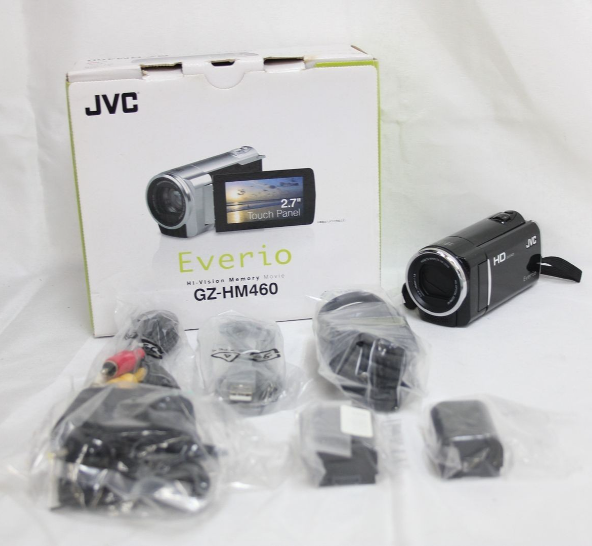 JVC Everio GZ-HM460　（良品） JCV Everio GZ-HM460 HD Camcorder Video camera 16GB 40x Optical
