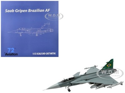 SAAB JAS 39E GRIPEN AIRCRAFT ''BRAZILIAN AF'' 1/72 MODEL BY AVIATION 72 AV72-43008