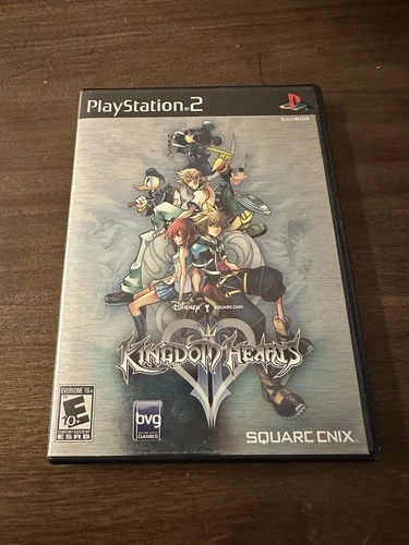 Kingdom Hearts II 2 (PlayStation 2, 2006) PS2 Black Label CIB Tested