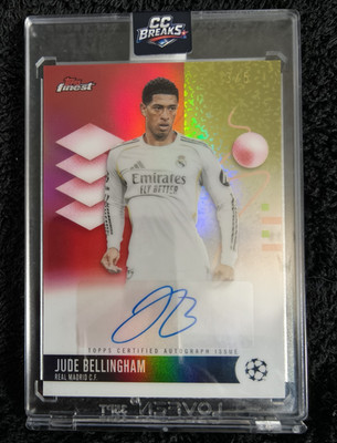 Topps Finest Club Competitions 25/26 Jude Bellingham Auto BA-JB 3/5